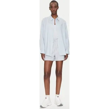 Pánské kraťasy Tommy Jeans Šortky z materiálu DW0DW20360 Modrá Regular Fit L