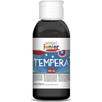 Vodová barva Pentart Temperová barva Junior PENTART 100 ml ČERNÁ