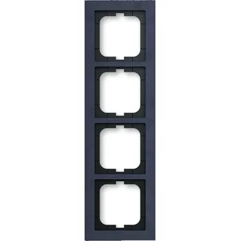 vypínač Rámeček čtyřnásobný ABB Busch-axcent 2CKA001754A4788 modrý papír
