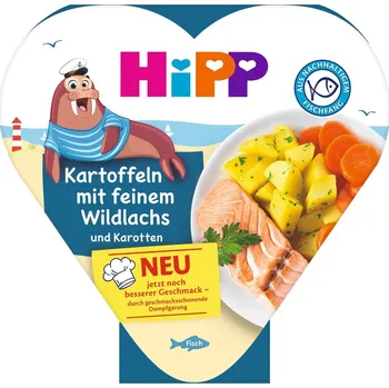 HiPP Brambory se zeleninou a lososem