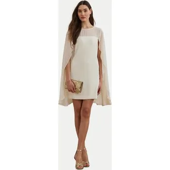 Dámské šaty LAUREN RALPH LAUREN Koktejlové šaty 253963771001 Écru Regular Fit 10