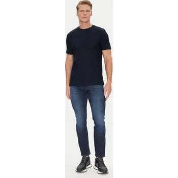 Pánské oblečení BOSS T-Shirt H-Thompson 80 50537131 Tmavomodrá Regular Fit XXL