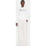 Champion Mikina Slim Big Logo 118097 Bílá Regular Fit XS