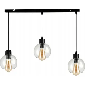 Svítidlo Berge Nastavitelné LED stropní svítidlo 3x E27 skleněná koule