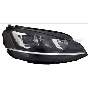 Osvětlení automobilu Přední světlo pravé - VW GOLF VII 2012-2017 xenon D3s chrom