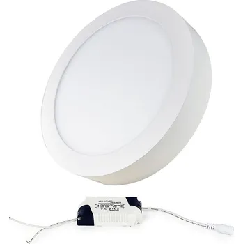 LED panel Berge LED panel kruhový 170x35mm přisazený - 12W - 230V - 860Lm - IP20 - studená