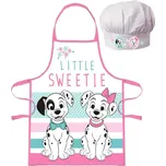 Dětská zástěra s kuchařskou čepicí 101 Dalmatinů