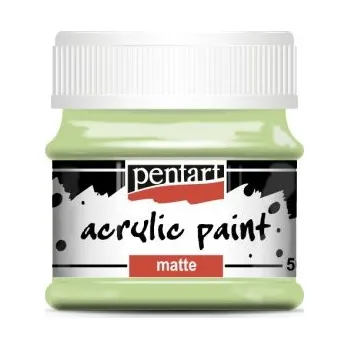 Výtvarná barva Pentart Akrylová barva matná PENTART 50 ml MOJITO ZELENÁ