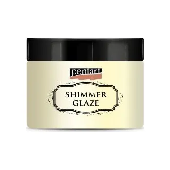 Speciální výtvarná barva Pentart Třpytivá glazura PENTART 150 ml PERLEŤOVÁ BÍLÁ