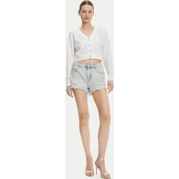 Dámský svetr Guess Kardigan W5GR08 Z3MN2 Bílá Regular Fit XS