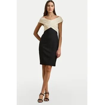 Oblečení a móda LAUREN RALPH LAUREN Koktejlové šaty 253963476001 Černá Slim Fit 8