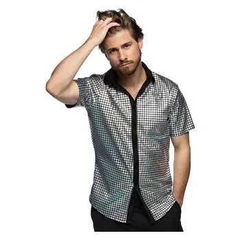 Boland&nbsp;Stříbrná košile Disco velikost XL