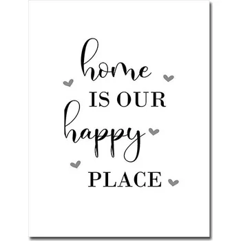 Obraz Minimalistický obraz, černobílý anglický citát | Moderní dekorace, Obraz na zeď - U , 13 x 18 cm bez rámu