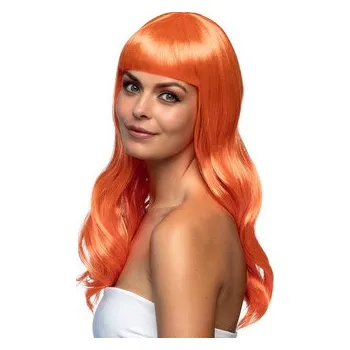Karnevalový kostým Boland&nbsp;Paruka oranžová dlouhá dámská