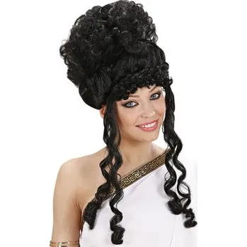 Karnevalová paruka Widmann&nbsp;Paruka bohyně s loknami černá
