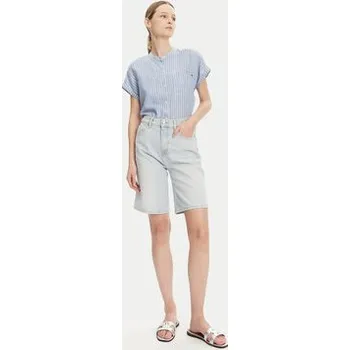 Pánské oblečení Tommy Hilfiger Košile WW0WW44715 Světle modrá Regular Fit 38