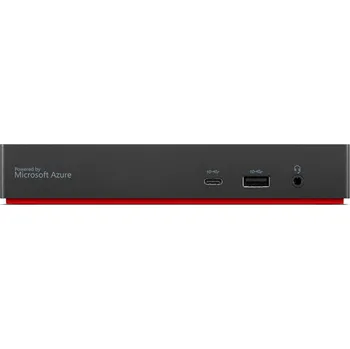 Lenovo 40B20135IT dokovací stanice/replikátor portů Kabel USB 3.2 Gen 1 (3.1 Gen 1) Type-A + Type-C Černá