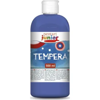 Výtvarná barva Pentart Temperová barva Junior PENTART 500 ml MODRÁ