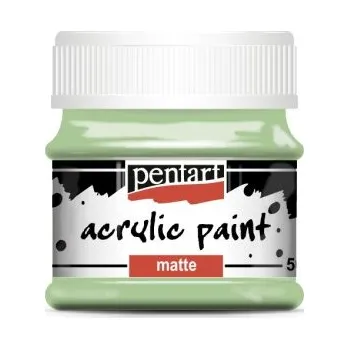 Vodová barva Pentart Akrylová barva matná PENTART 50 ml VINTAGE ZELENÁ