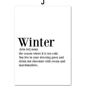 Obraz Obraz se zimními motivy | Dekorace na zeď, Vánoční obraz - J , 20 x 25 cm bez rámu