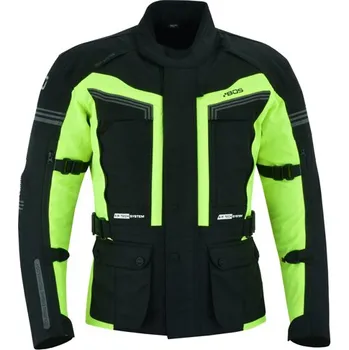 Moto bunda BOS Pánská touringová moto bunda Maximum Neon - M
