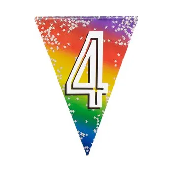 Boland Narozeninová girlanda '4' (6 m)