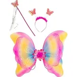 Carnival toys Sada motýl duhová