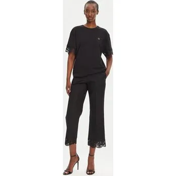 Pánské tričko TWINSET T-Shirt 251TT2410 Černá Relaxed Fit S