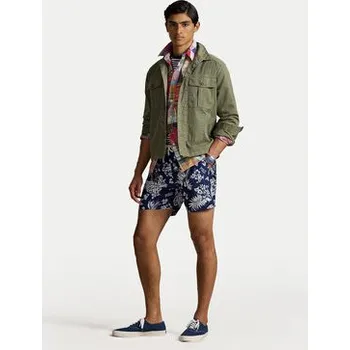 Pánské plavky Polo Ralph Lauren Plavecké šortky 710963323002 Tmavomodrá Classic Fit L