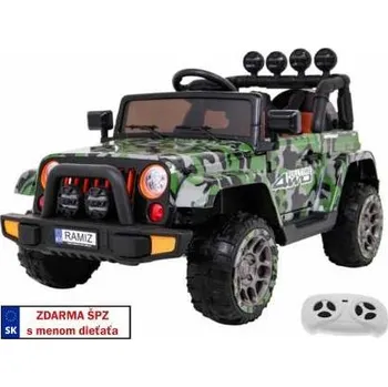 Dětské elektrovozidlo Elektrické terénní auto FullTime 4WD, lakované