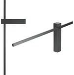 Interlook Moderní nástěnné svítidlo 60 cm 10W | Černé nástěnné svítidlo | LED lampa s barevnou teplotou 4000K | YG-W003