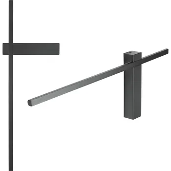 Nástěnné svítidlo Interlook Moderní nástěnné svítidlo 60 cm 10W | Černé nástěnné svítidlo | LED lampa s barevnou teplotou 4000K | YG-W003