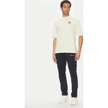 Champion T-Shirt 221257 Écru Regular Fit L