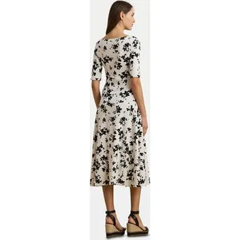 Dámské šaty LAUREN RALPH LAUREN Každodenní šaty 250964093001 Bílá Regular Fit XS
