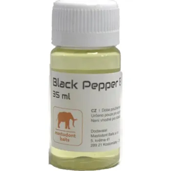 Návnadová surovina Mastodont Baits Black Pepper Essential Oil 35ml
