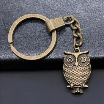 Přívěsek Sova přívěsek pro ženy i muže 28x18 mm | přívěsek šperk, dámský přívěsek - starožitný bronz