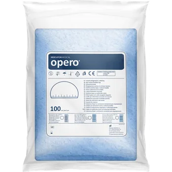 Čepice Mercator W-OPERO čepice Baret z netkané textilie, barva zelená, 100ks