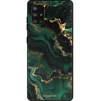 Pouzdro na mobilní telefon Lesklé pouzdro Exclusive iSaprio - Emerald - Samsung Galaxy A71