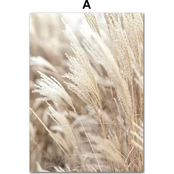 Obraz Krajina na plátně | nástěnný obraz, boho dekorace - A , 15 x 20 cm bez rámu