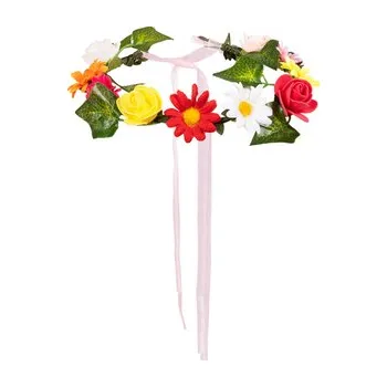 Karnevalový doplněk Boland Květinová čelenka pro vílu