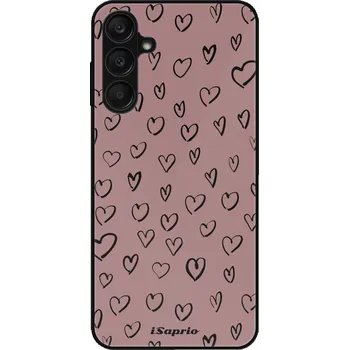 Lesklé pouzdro Exclusive iSaprio - Heart Dark - Samsung Galaxy A25 5G