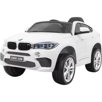 Dětské elektrovozidlo Elektrické auto BMW X6M Bíla