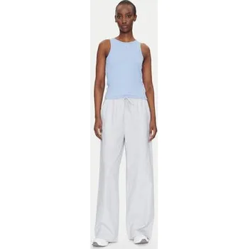 Pánské kalhoty Tommy Jeans Kalhoty z materiálu DW0DW20352 Modrá Regular Fit M