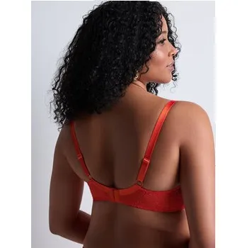 Podprsenka Aubade Podprsenka Balconette 4FF14 Červená 80C