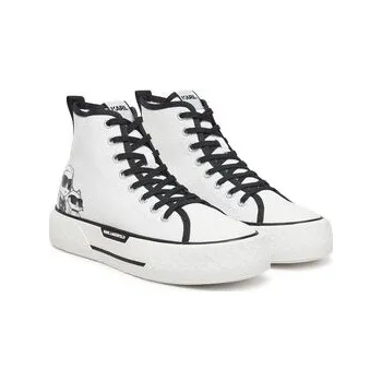 Dámské tenisky KARL LAGERFELD Plátěnky KL60654T Bílá 37