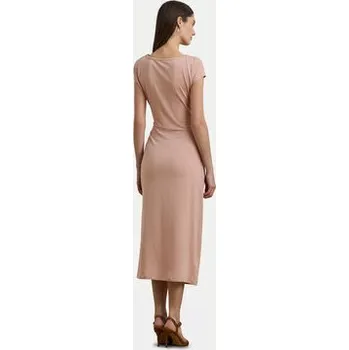 Dámské šaty LAUREN RALPH LAUREN Úpletové šaty 250964086001 Růžová Regular Fit XXL