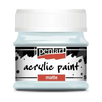 Vodová barva Pentart Akrylová barva matná PENTART 50 ml LEDOVÁ MODRÁ