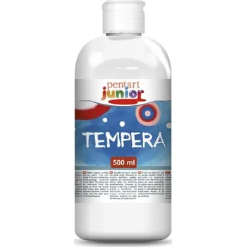 Výtvarná barva Pentart Temperová barva Junior PENTART 500 ml BÍLÁ