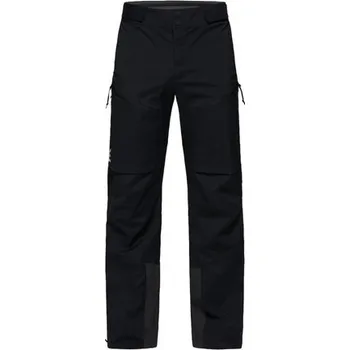Pánské kalhoty Haglöfs Touring Infinium Pant, True black - pánské skialpové softshel kalhoty XL + Doprava zdarma