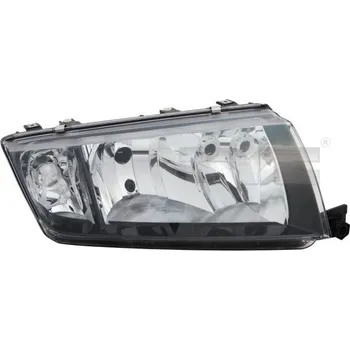 Přední světlomet Světlomet pravý ŠKODA FABIA 99- H7/H3 černý